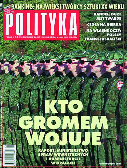 okladka numeru 40.1999