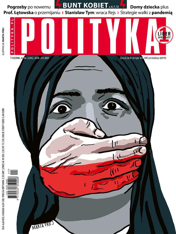 okładka - Polityka 44 2020