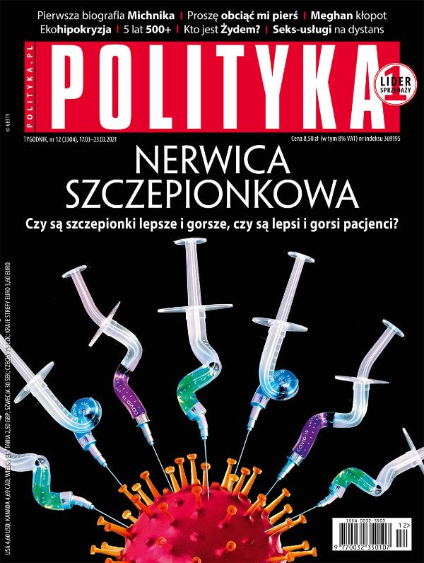 okładka - Polityka 12 2021