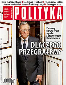 okładka - Polityka Nr 27 2015