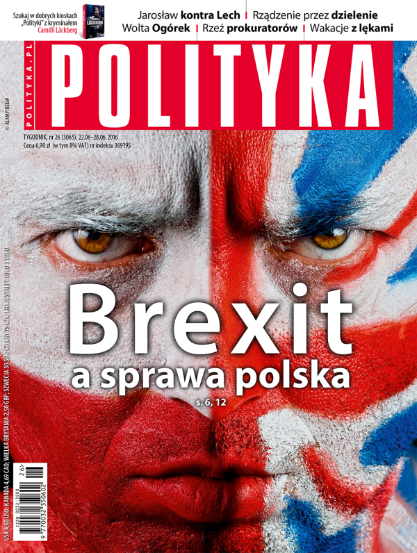 okładka - Polityka 26 2016