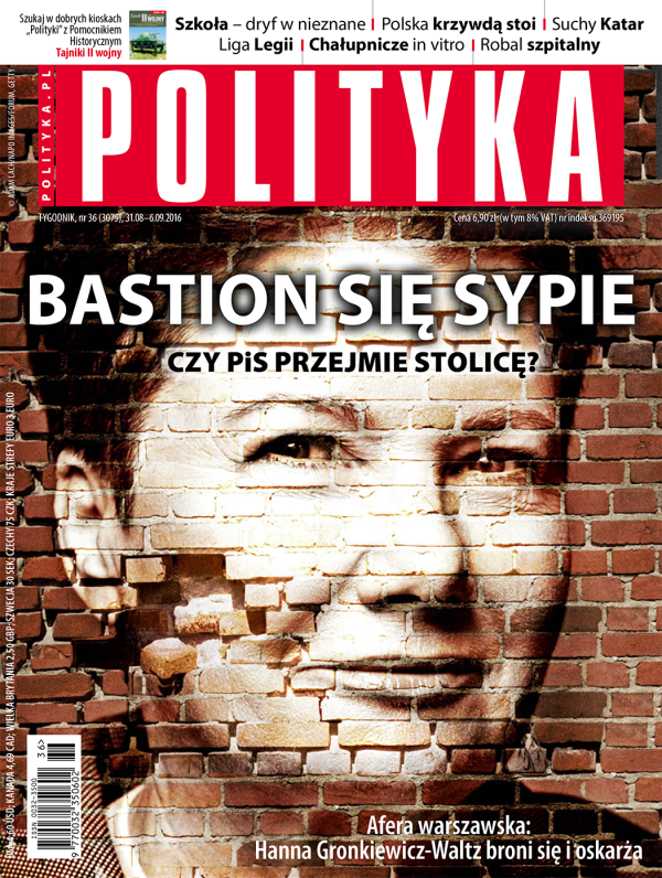okładka - Polityka 36 2016